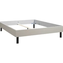 Bed Nova - kiezelkleur - 160x200 cm