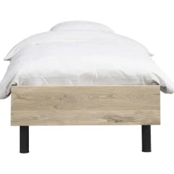 Bed Nova Comfort - eikenkleur - 90x200 cm