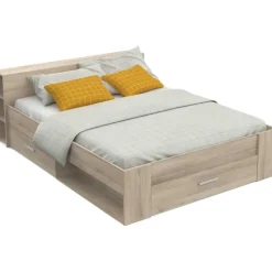 Bed Polly 160 x 200 cm-Kronberg eik