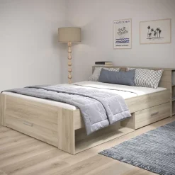 Bed Polly 160 x 200 cm-Kronberg eik