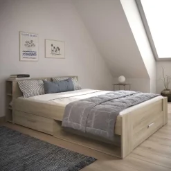 Bed Polly 160 x 200 cm-Kronberg eik