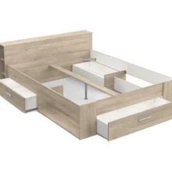 Bed Polly 160 x 200 cm-Kronberg eik