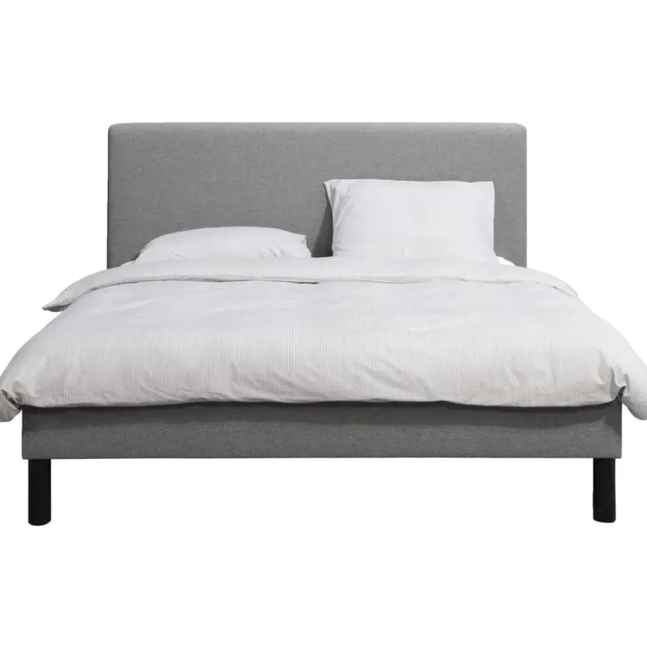 Bed Stijn - grijs - 160x200 cm