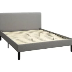 Bed Stijn - grijs - 140x200 cm