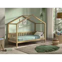 Bedhuisje Dallas - 90x200 - massief eikenhout