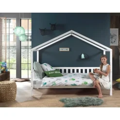 Bedhuisje Dallas 2 90x200 - wit