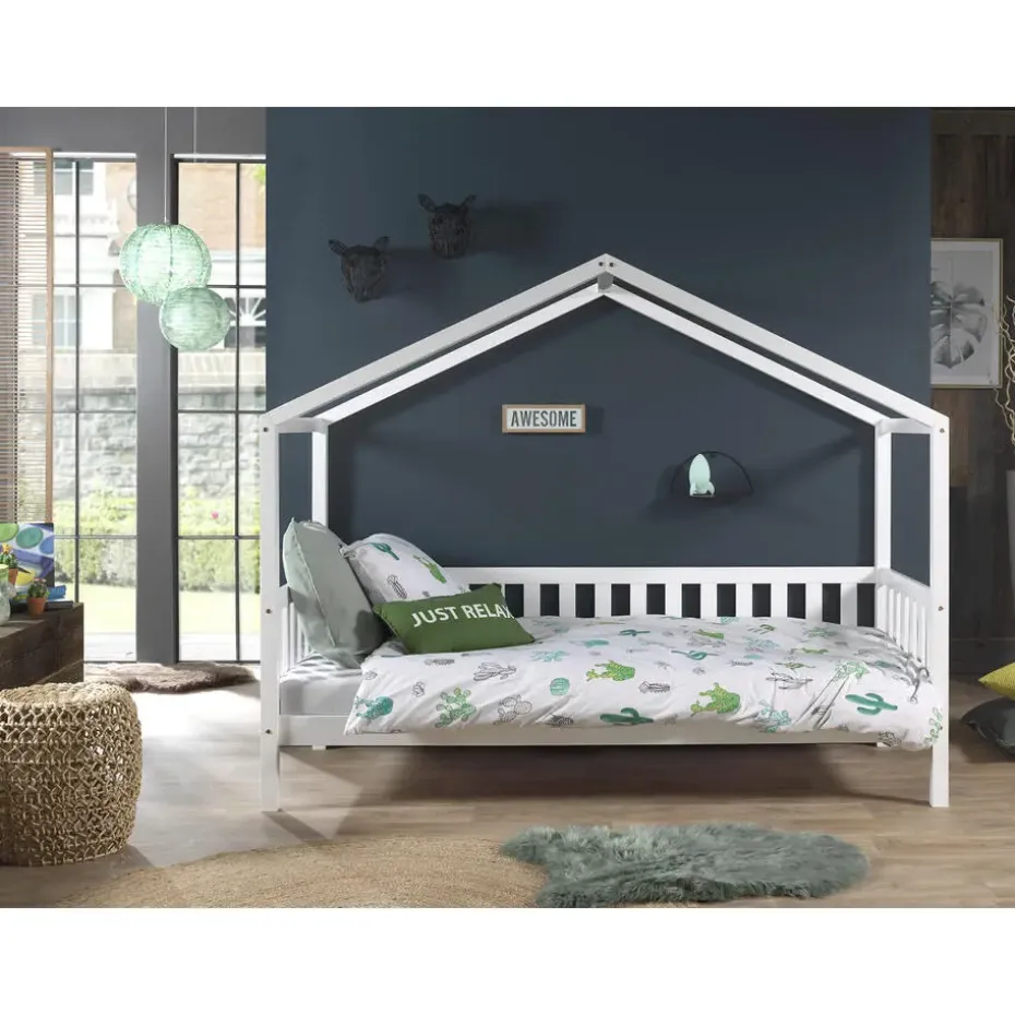 Bedhuisje Dallas 2 90x200 - wit