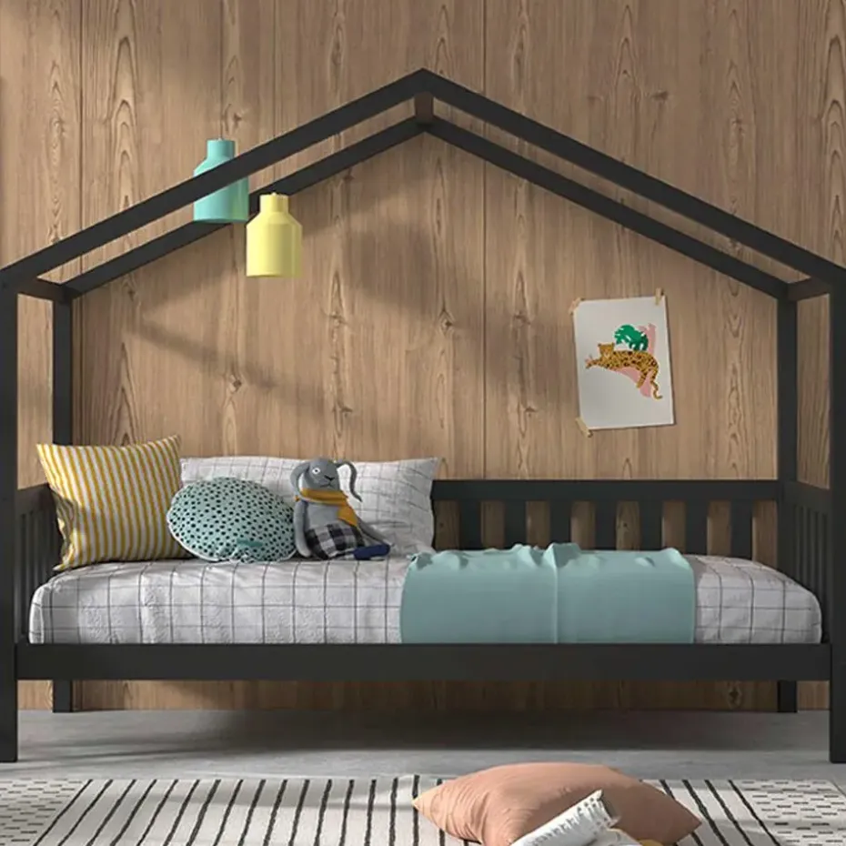 Bedhuisje Dallas 90x200 - antraciet