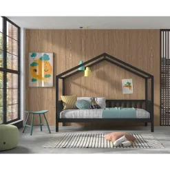 Bedhuisje Dallas 90x200 - antraciet