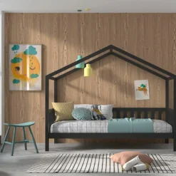 Bedhuisje Dallas 90x200 - antraciet