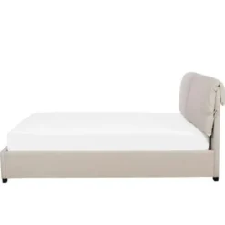 BELFORT - Tweepersoonsbed - Beige - 140 x 200 cm - Polyester