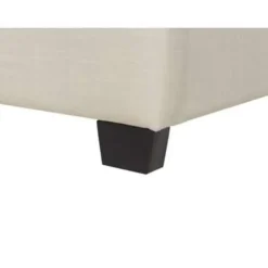 BELFORT - Tweepersoonsbed - Beige - 140 x 200 cm - Polyester