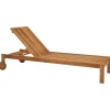 BELLANO - Ligstoel - Lichthout - Acaciahout