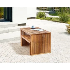 BELLANO - Tuinset 4-zits - Lichthout - Acaciahout