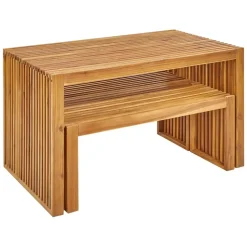 BELLANO - Tuinset 4-zits - Lichthout - Acaciahout