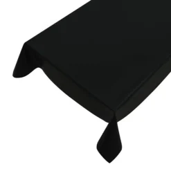 Bellatio design Tafelzeil - zwart - 140 x 245 cm