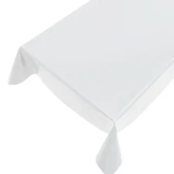 Bellatio design Tafelzeil - wit - 140 x 245 cm