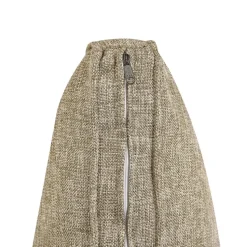 BELSITO - Ligstoel - Taupe - Rotan