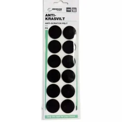 Benson Antikrasvilt - zelfklevend - 12x - 2.8 cm - bruin