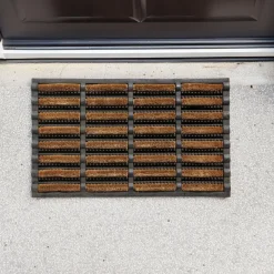 Benson Deurmat - rubber met kokos borstels - 40 x 60 cm - buiten