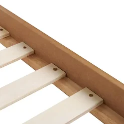 BERRIC - Tweepersoonsbed - Lichthout - 140 x 200 cm - MDF