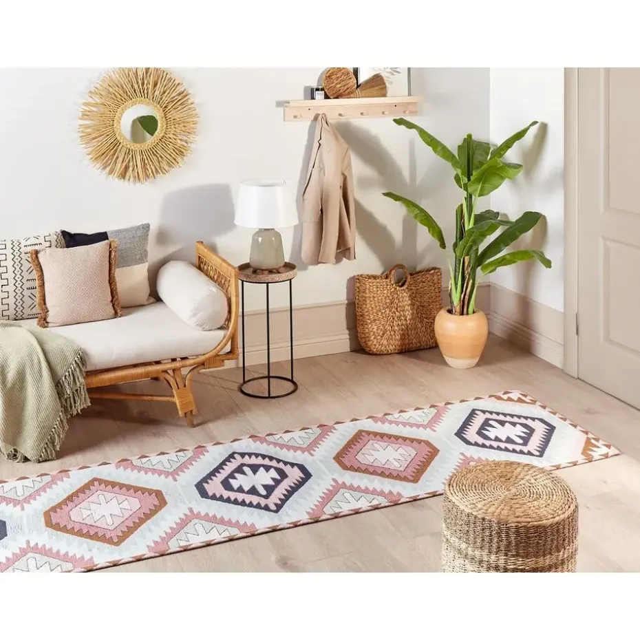 BESLER - Loper - Multicolor - 80 x 300 cm - Katoen