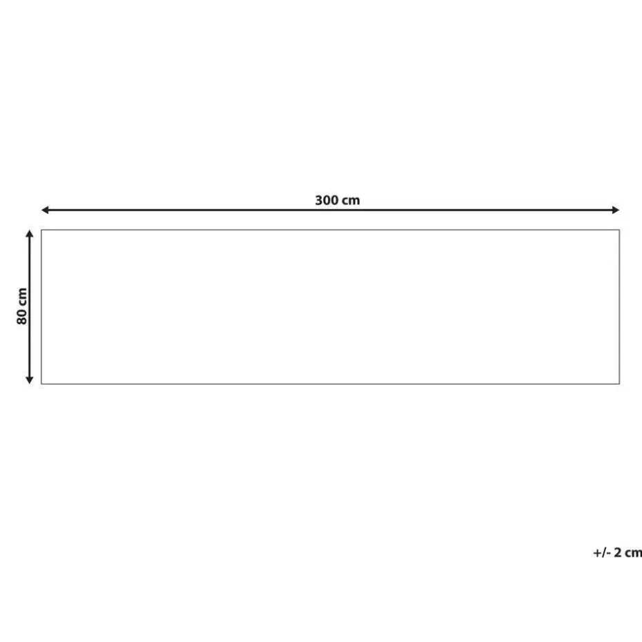 BESLER - Loper - Multicolor - 80 x 300 cm - Katoen