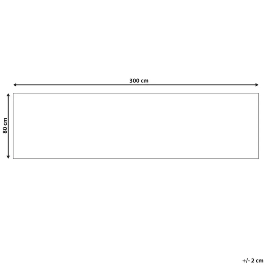 BESLER - Loper - Multicolor - 80 x 300 cm - Katoen