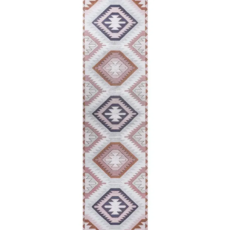 BESLER - Loper - Multicolor - 80 x 300 cm - Katoen