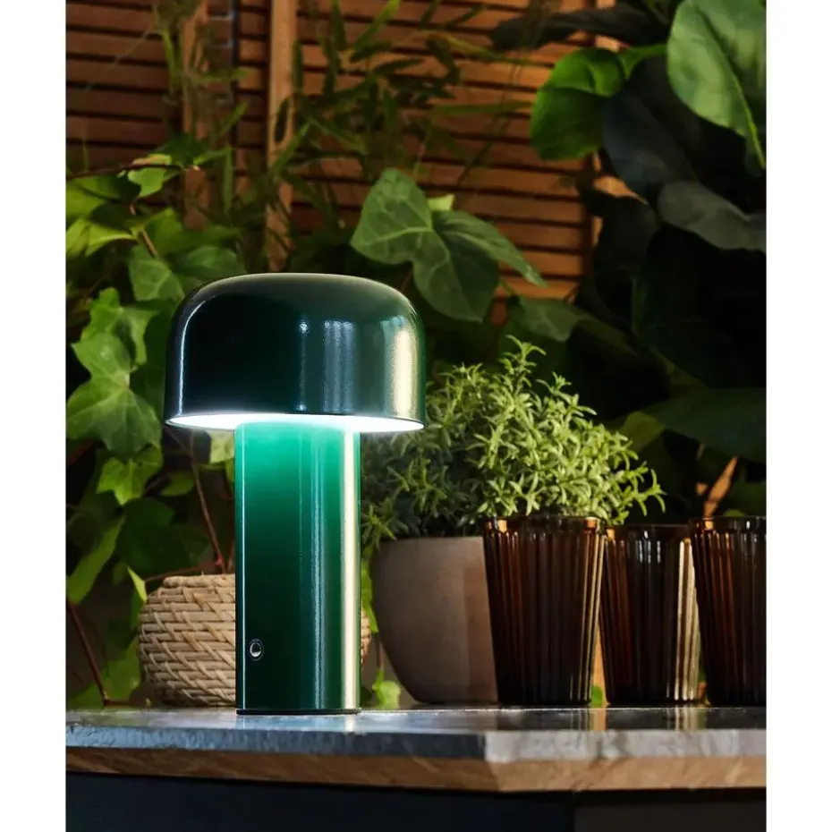 BESOS - Tafellamp - Groen - IJzer