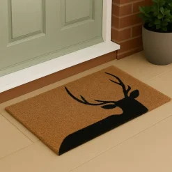 Best for Boots Deurmat - hert print - kokosvezel - 60 x 40 cm