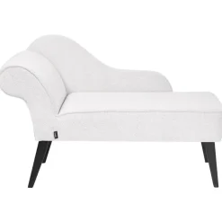 BIARRITZ - Chaise longue - Wit - Linkerzijde - Polyester