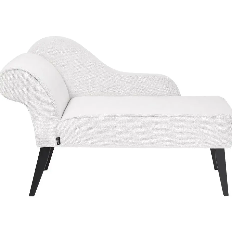 BIARRITZ - Chaise longue - Wit - Linkerzijde - Polyester