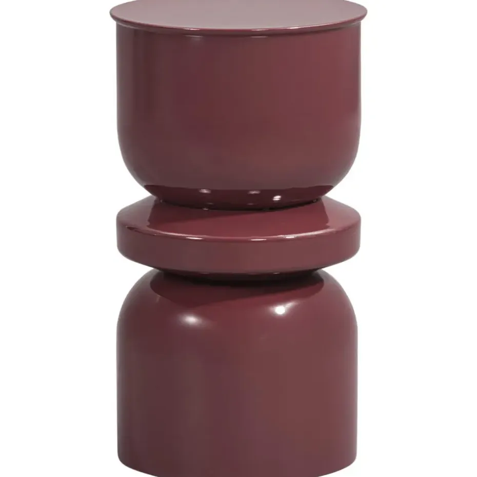 Bijzettafel Barcelona - paars - 55xØ31 cm