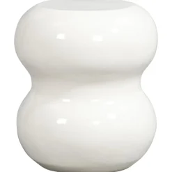 Bijzettafel Carballo - wit - 44xØ38 cm