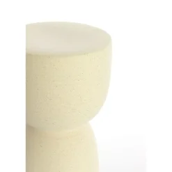 Bijzettafel Finca - Wit - 28.5x28.5x42cm