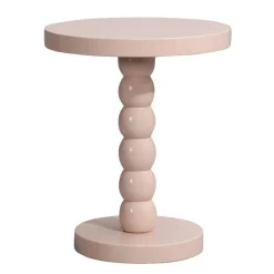 Bijzettafel Iris - oudroze - 50xØ40 cm