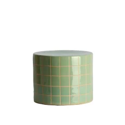 Bijzettafel Maucho - Groen - Ø42x34cm