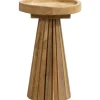 Bijzettafel Mawar - naturel - 30x30x45 cm