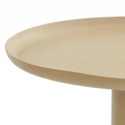 Bijzettafel Milaki - Beige - Ø39cm