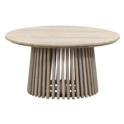 Bijzettafel Saône - acacia - 35xØ70 cm