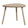 Bijzettafel Triangel - naturel - 55x55x44,5 cm