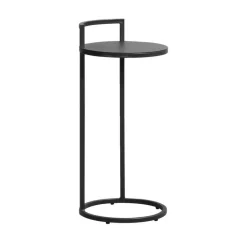 Bijzettafel Vienna - zwart - 66,5x30 cm