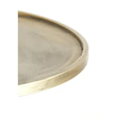 Bijzettafel Ø51x60 cm ENVIRA antiek goud