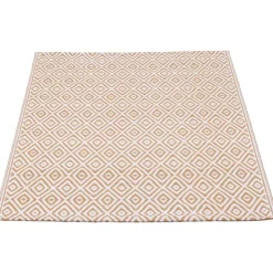 Binnen/buitenvloerkleed Diamond - terra - 90x150 cm