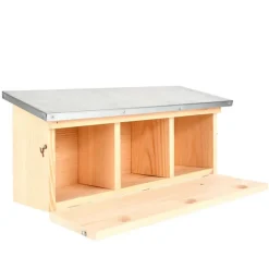 Birds for Birds Vogelhuis - hout - nestkastje voor mussen - 47 cm