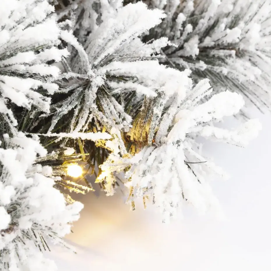 Black Box Trees Dinsmore Kerstkrans - LED - Ø60 cm - Frosted Green