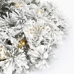 Black Box Trees Dinsmore Kerstkrans - LED - Ø60 cm - Frosted Green