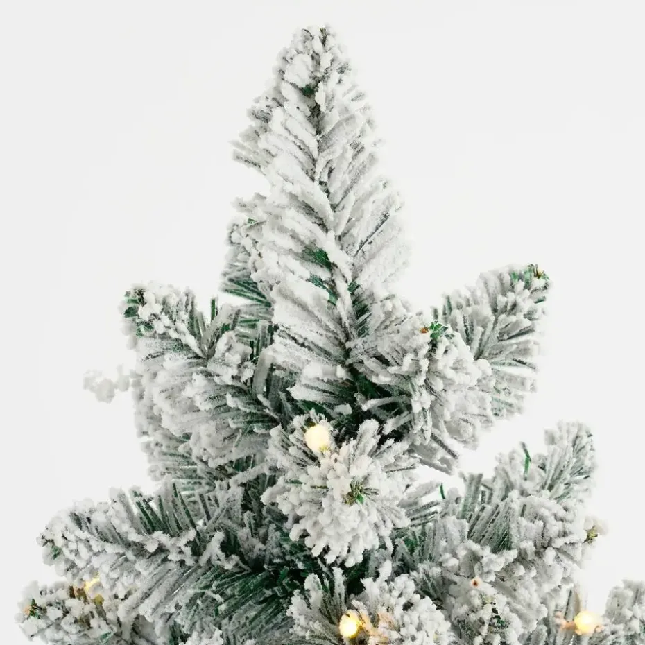 Black Box Trees Gerlos Kunstkerstboom met Verlichting - H120 x Ø51 cm