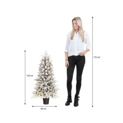 Black Box Trees Grimshaw Kunstkerstboom met Verlichting - H120 x Ø60 cm